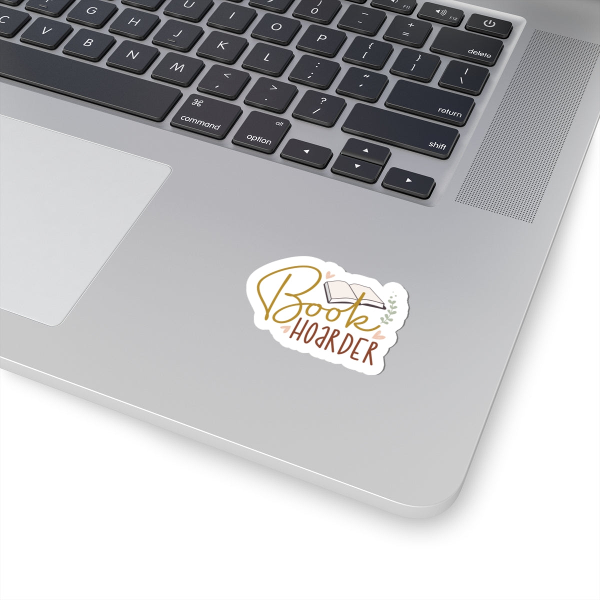Book Hoarder Kiss-Cut Stickers - Gift for Bookaholic, Power Reader, Book Nerd, Book Worm, Book Dragon