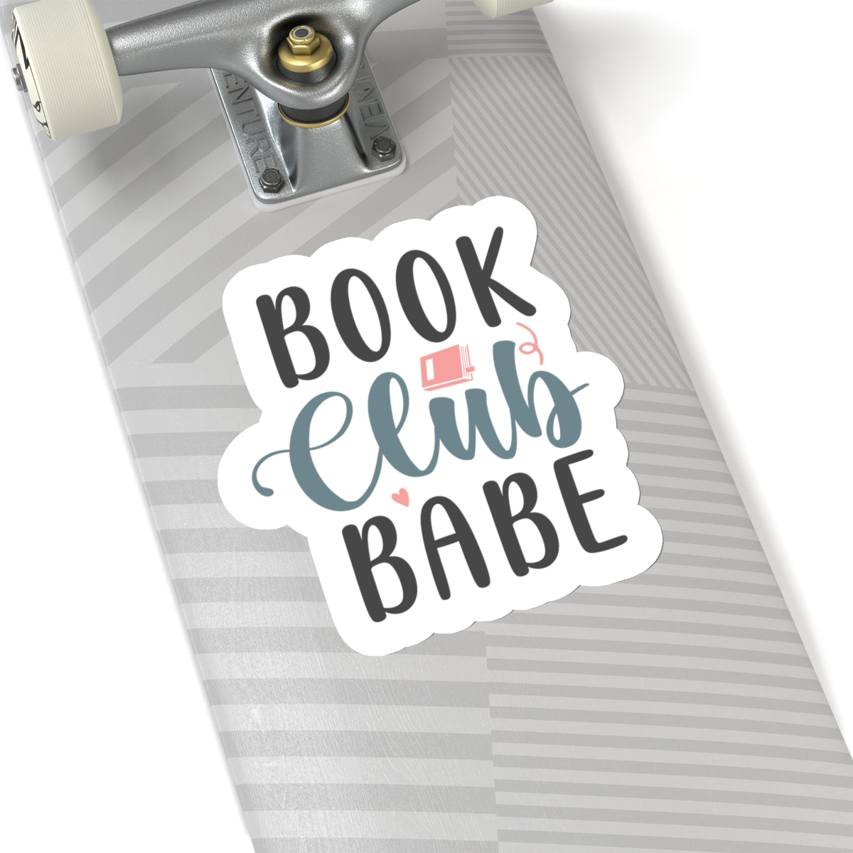 Book Club Babe Kiss-Cut Stickers