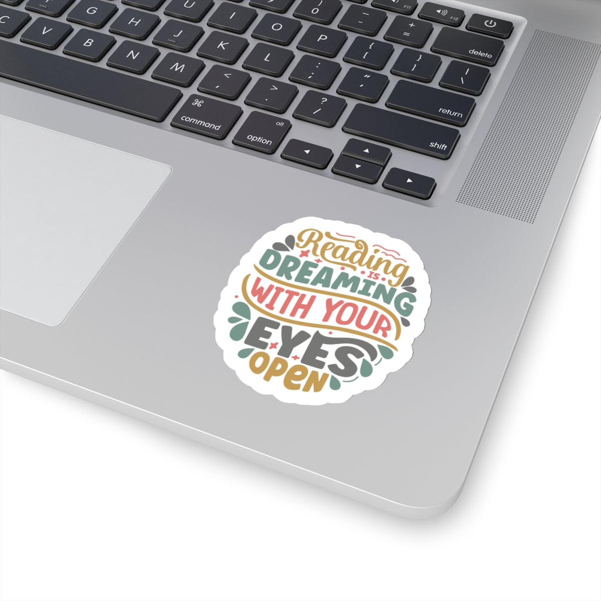 Reading is Dreaming with Your Eyes Open Kiss-Cut Stickers