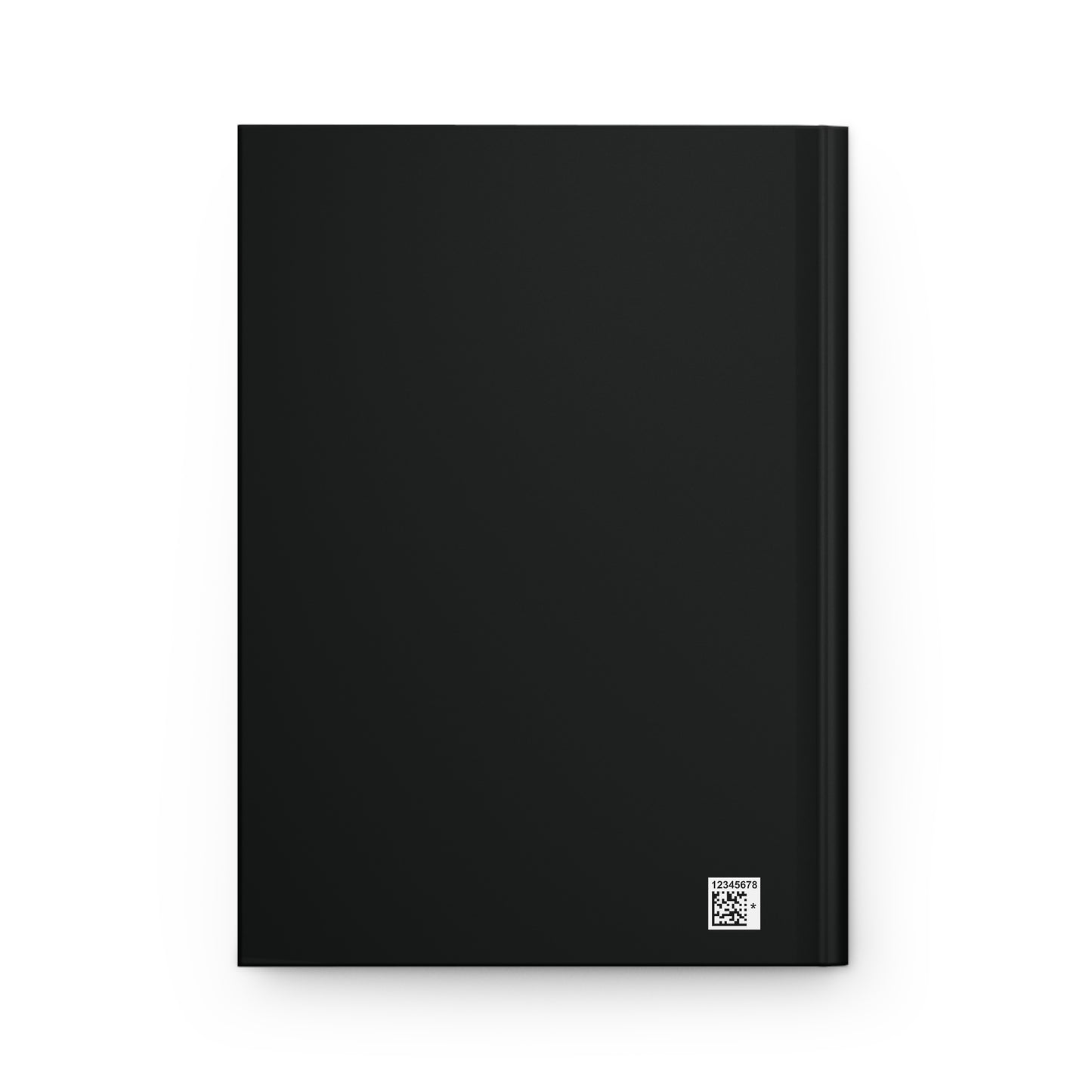 Beautiful Melanated Bride Hardcover Journal Matte