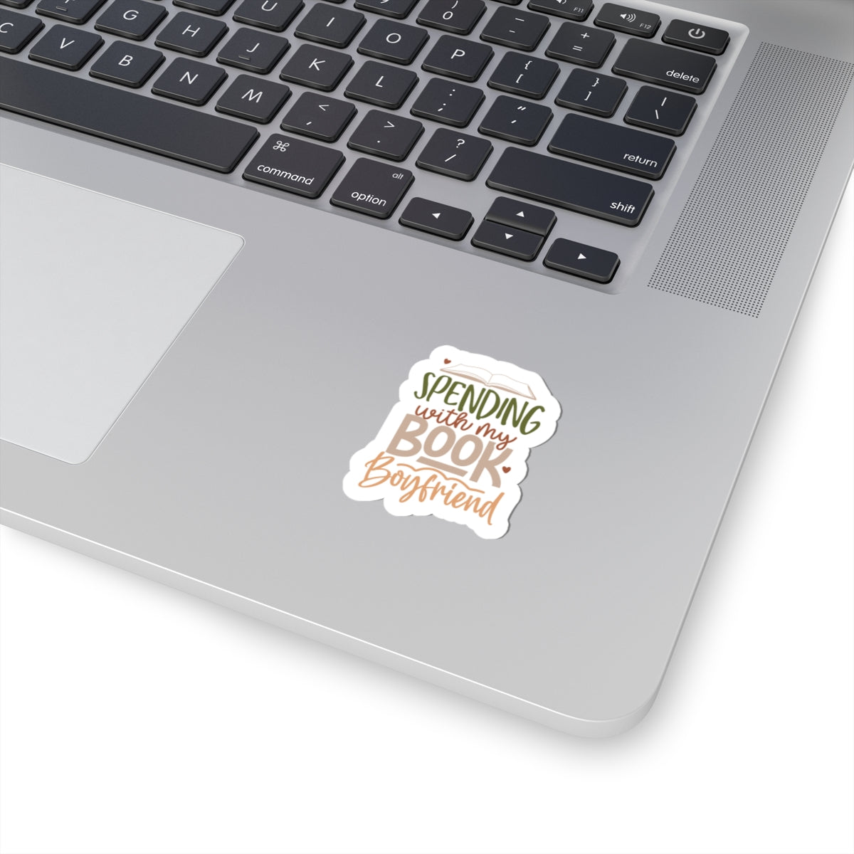 Spending with My Book Boyfriend Kiss-Cut Stickers