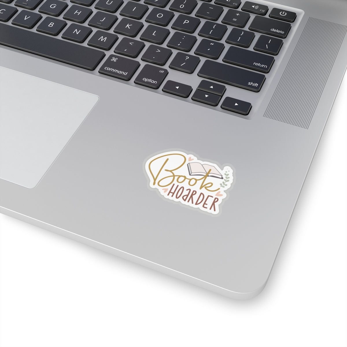 Book Hoarder Kiss-Cut Stickers - Gift for Bookaholic, Power Reader, Book Nerd, Book Worm, Book Dragon