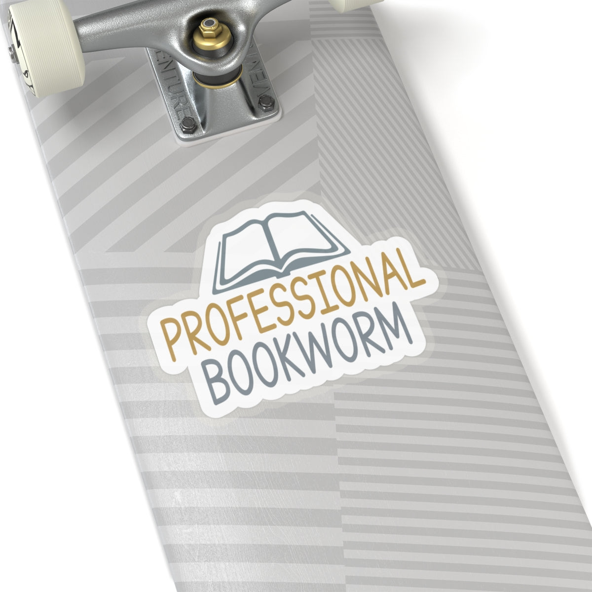 Professional Bookworm Kiss-Cut Stickers - Great Gift for Book Dragons, Book Nerds, Power Readers, Book Lovers