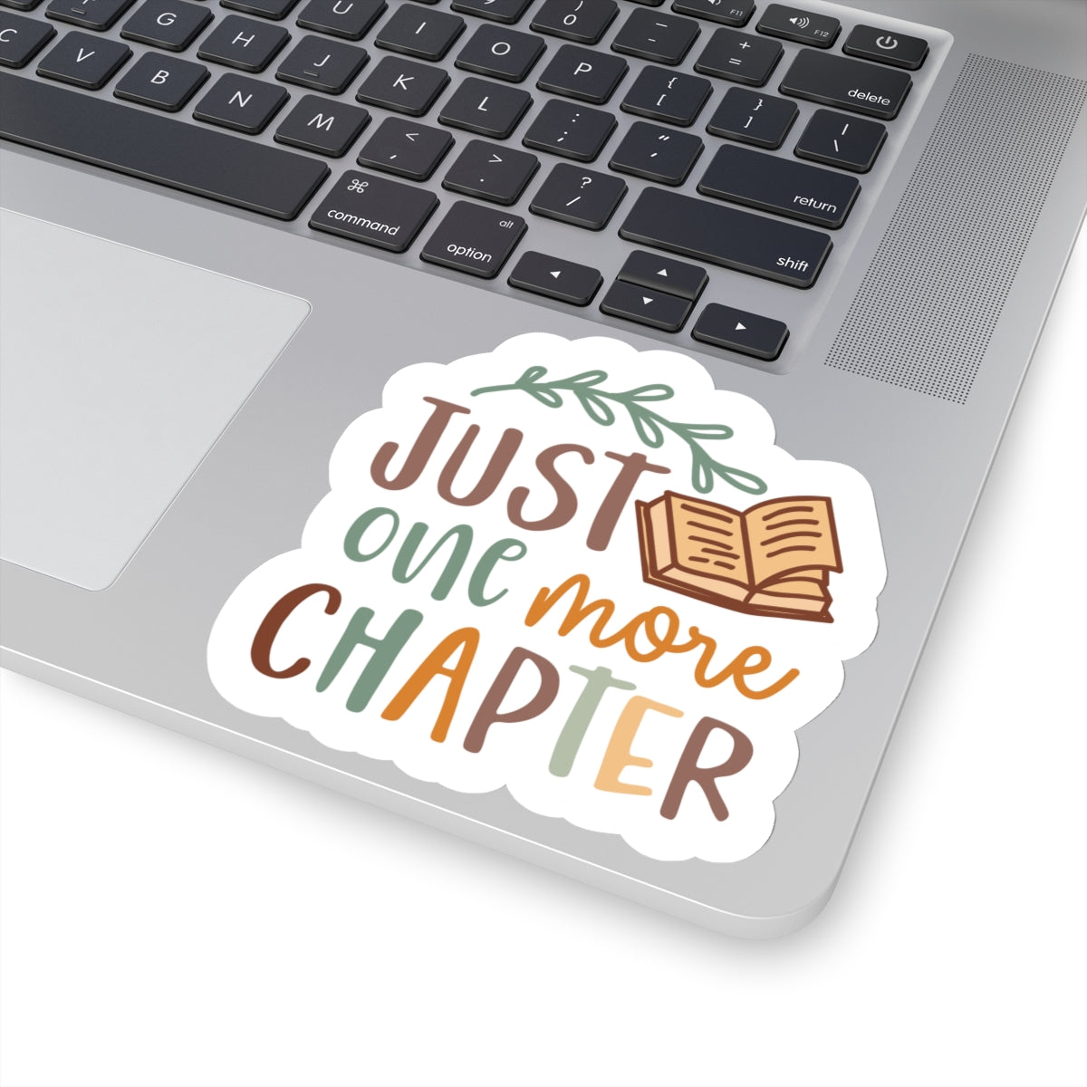 Just One More Chapter Kiss-Cut Stickers - Book Dragon, Book Nerd, Power Reader, Book Worm Gift