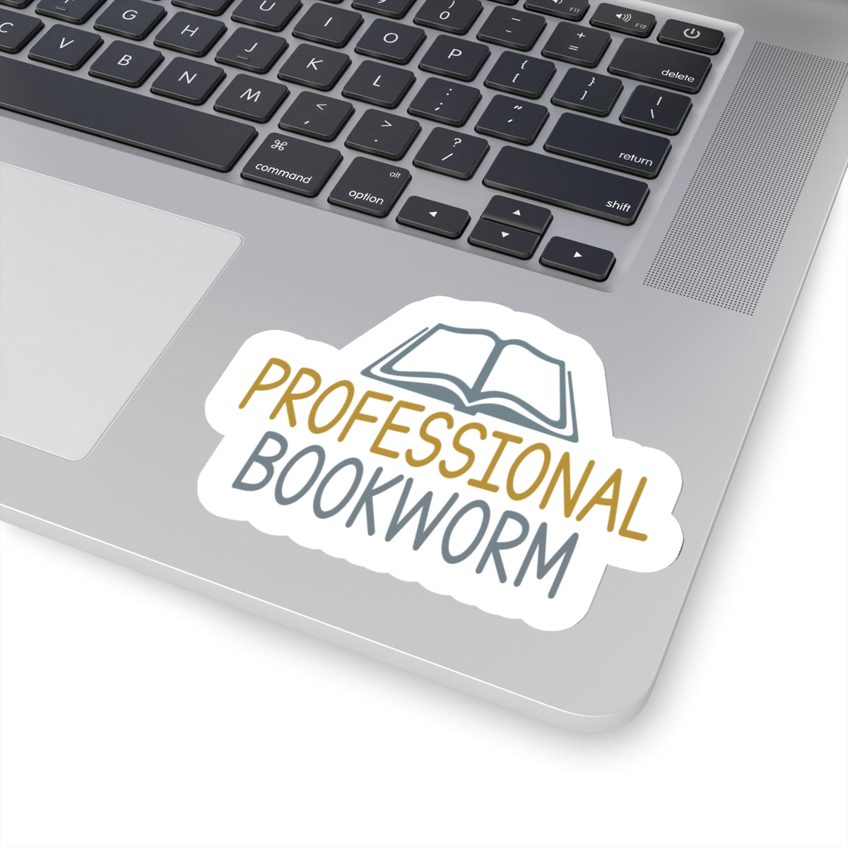 Professional Bookworm Kiss-Cut Stickers - Great Gift for Book Dragons, Book Nerds, Power Readers, Book Lovers