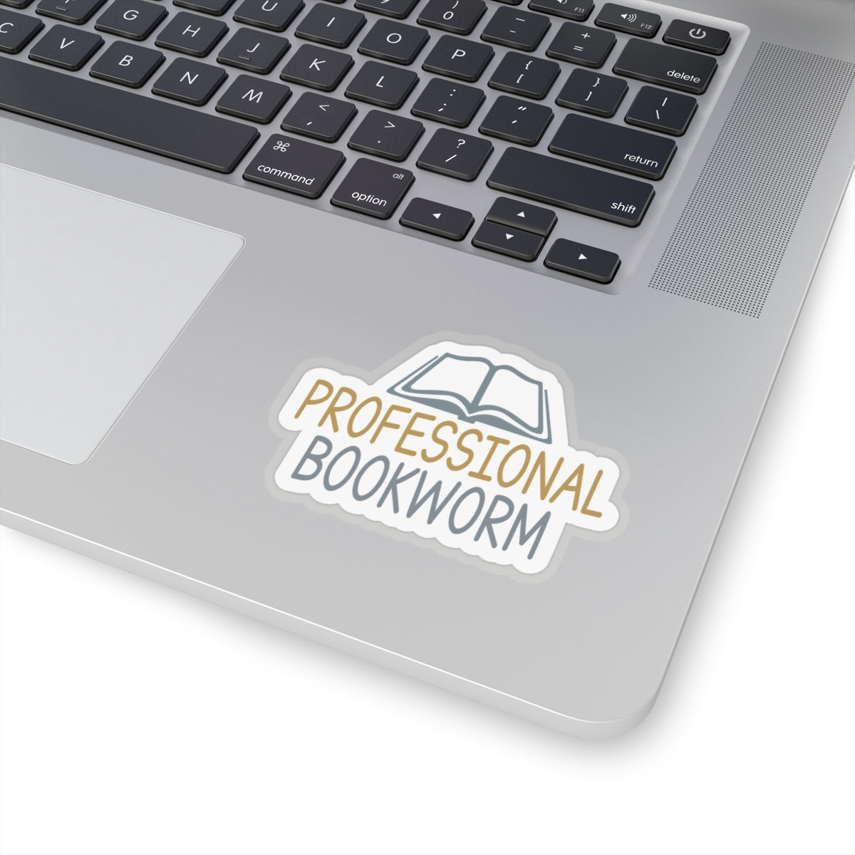 Professional Bookworm Kiss-Cut Stickers - Great Gift for Book Dragons, Book Nerds, Power Readers, Book Lovers