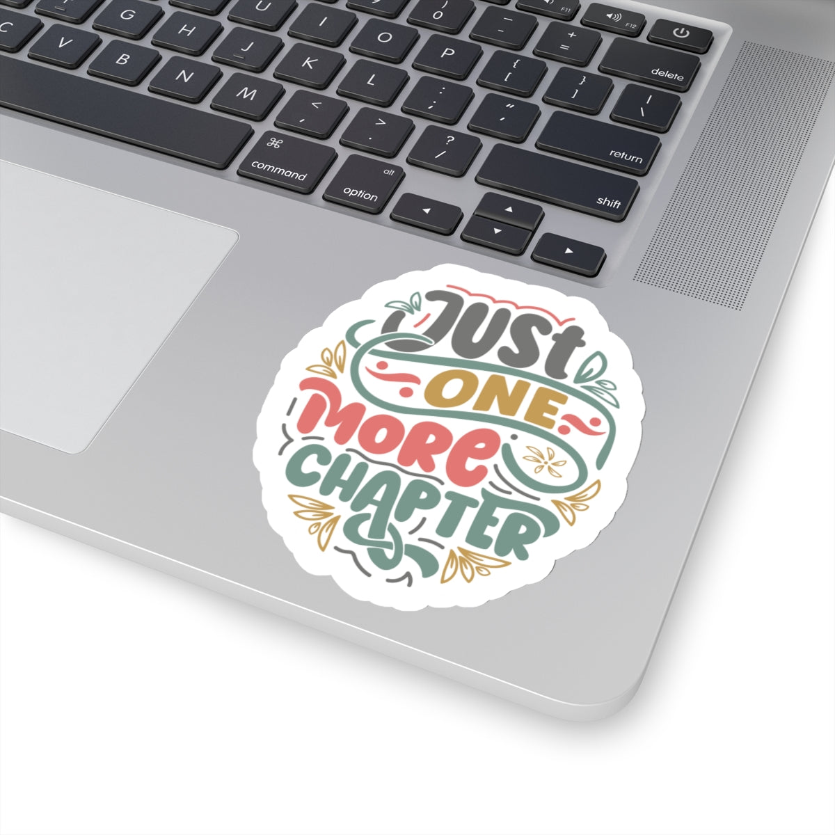 Just One More Chapter Kiss-Cut Stickers