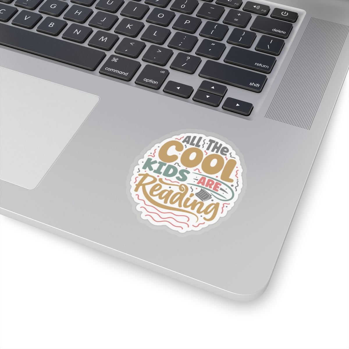 All the Cool Kids Are Reading Kiss-Cut Stickers