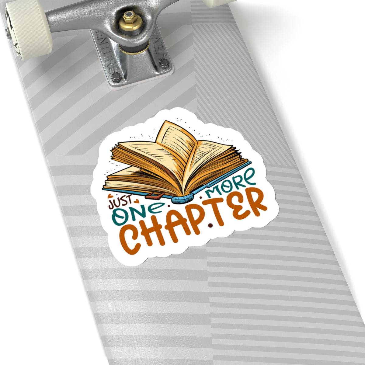 Just One More Chapter Kiss-Cut Stickers
