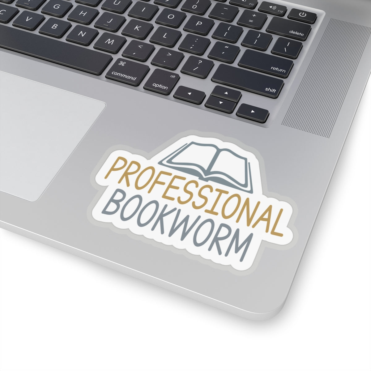 Professional Bookworm Kiss-Cut Stickers - Great Gift for Book Dragons, Book Nerds, Power Readers, Book Lovers