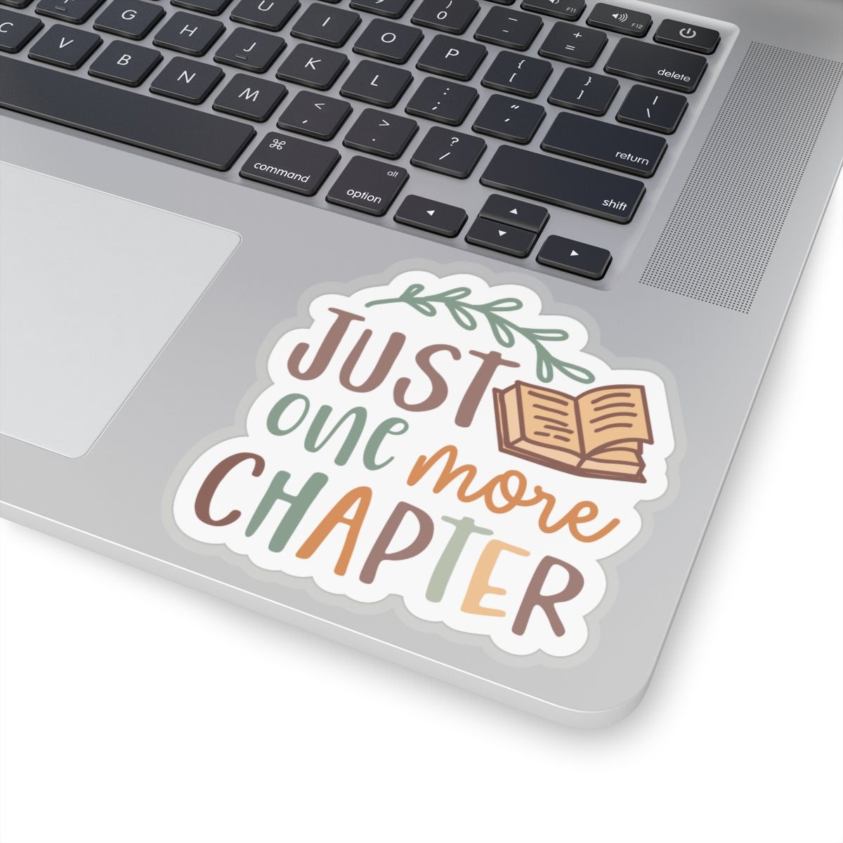 Just One More Chapter Kiss-Cut Stickers - Book Dragon, Book Nerd, Power Reader, Book Worm Gift