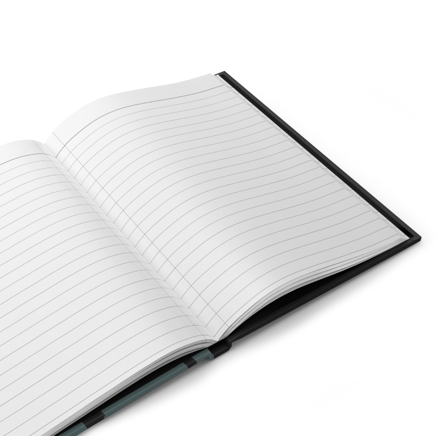 Office Hero (African decent, African American, Black) Hardcover Journal Matte