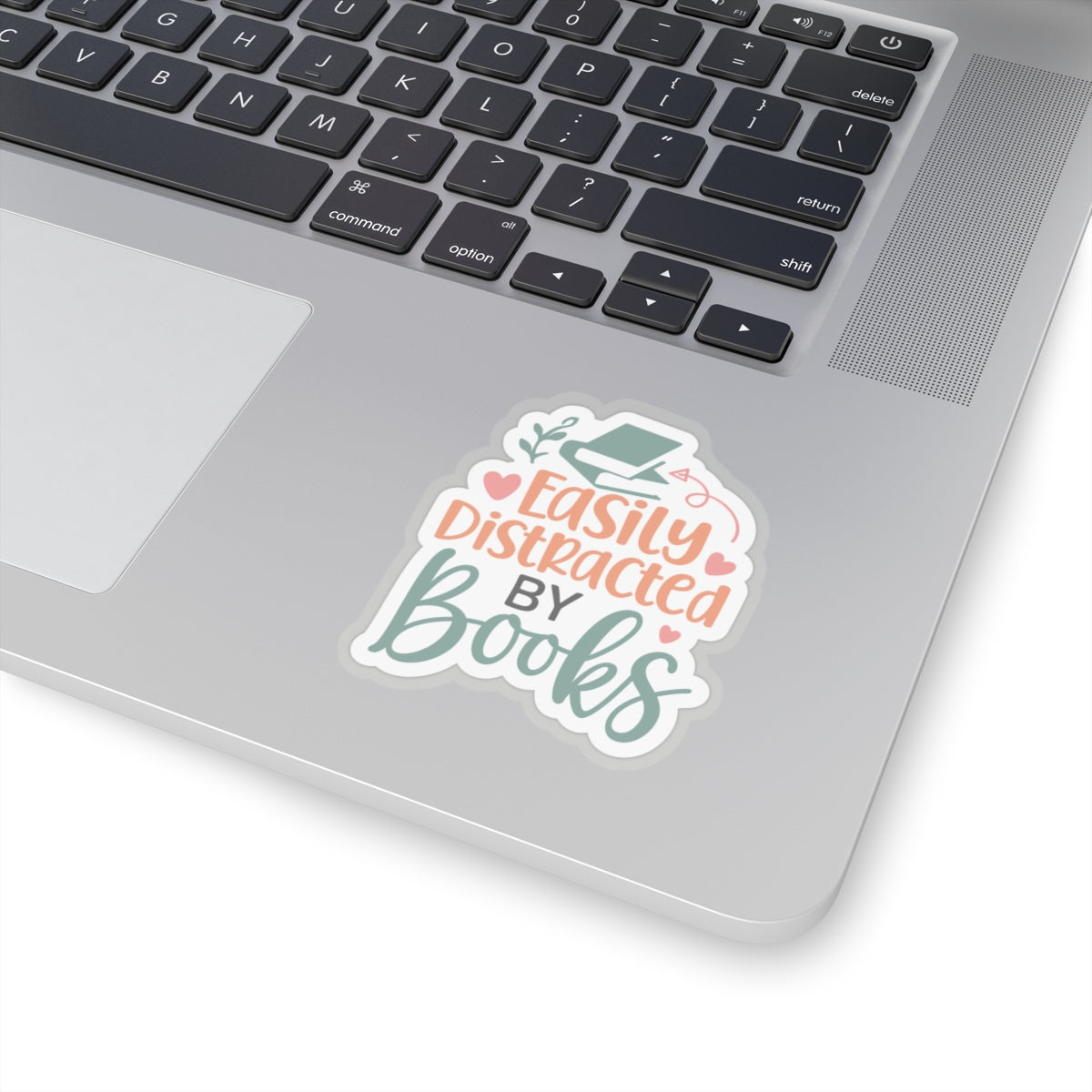 Easily Distracted By Books Kiss-Cut Stickers