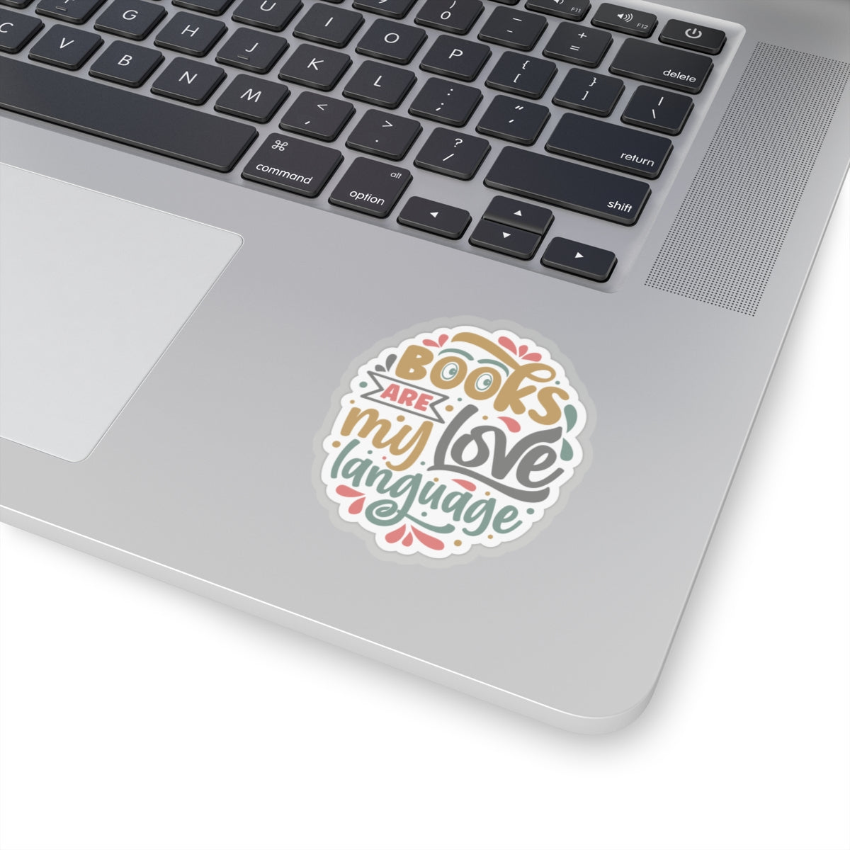 Books Are My Love Language Kiss-Cut Stickers - Great gift for Book Dragons, Power Readers, Book Lovers, Book Nerds, Book Worms