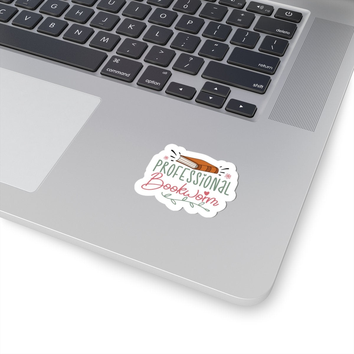 Professional Bookworm (Book Dragon) Kiss-Cut Stickers