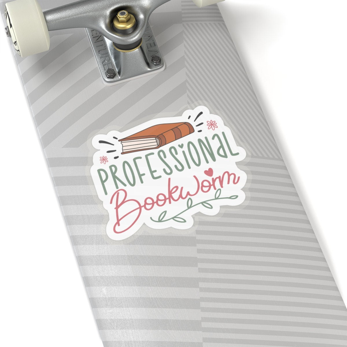 Professional Bookworm (Book Dragon) Kiss-Cut Stickers