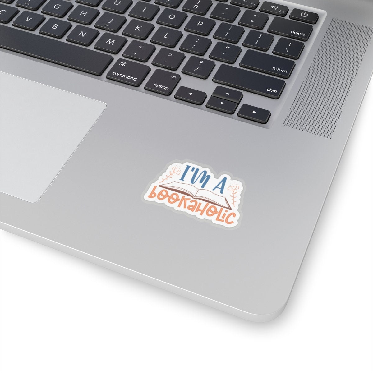 I'm a Bookaholic Kiss-Cut Stickers - Perfect Gift for Book Dragons, Book Worms, Book Nerds, Power Readers