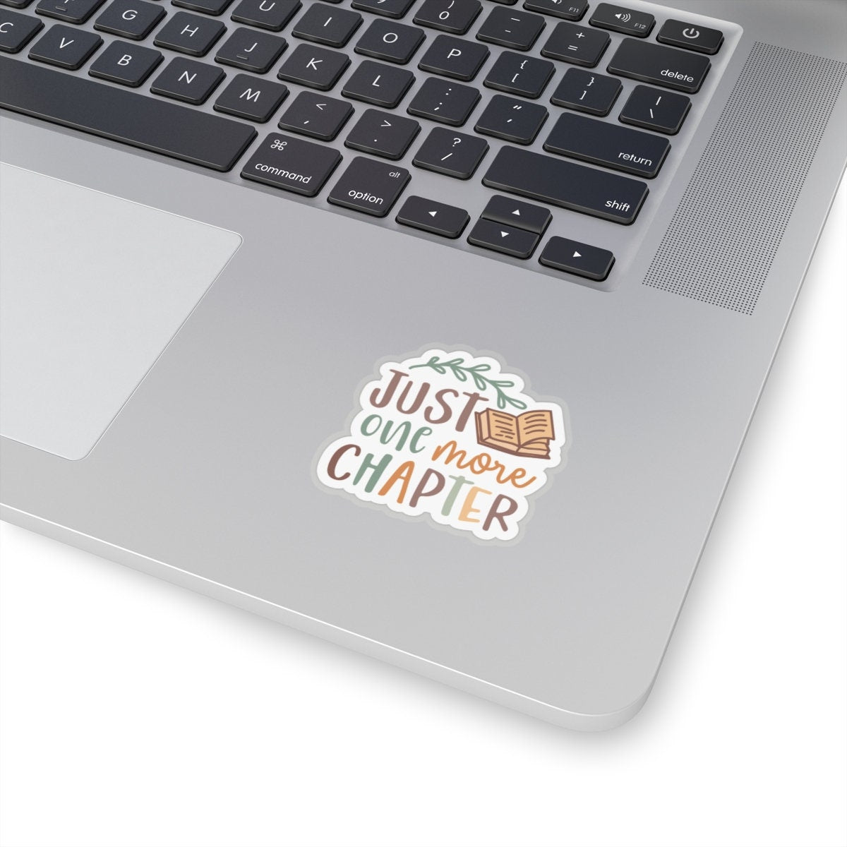 Just One More Chapter Kiss-Cut Stickers - Book Dragon, Book Nerd, Power Reader, Book Worm Gift