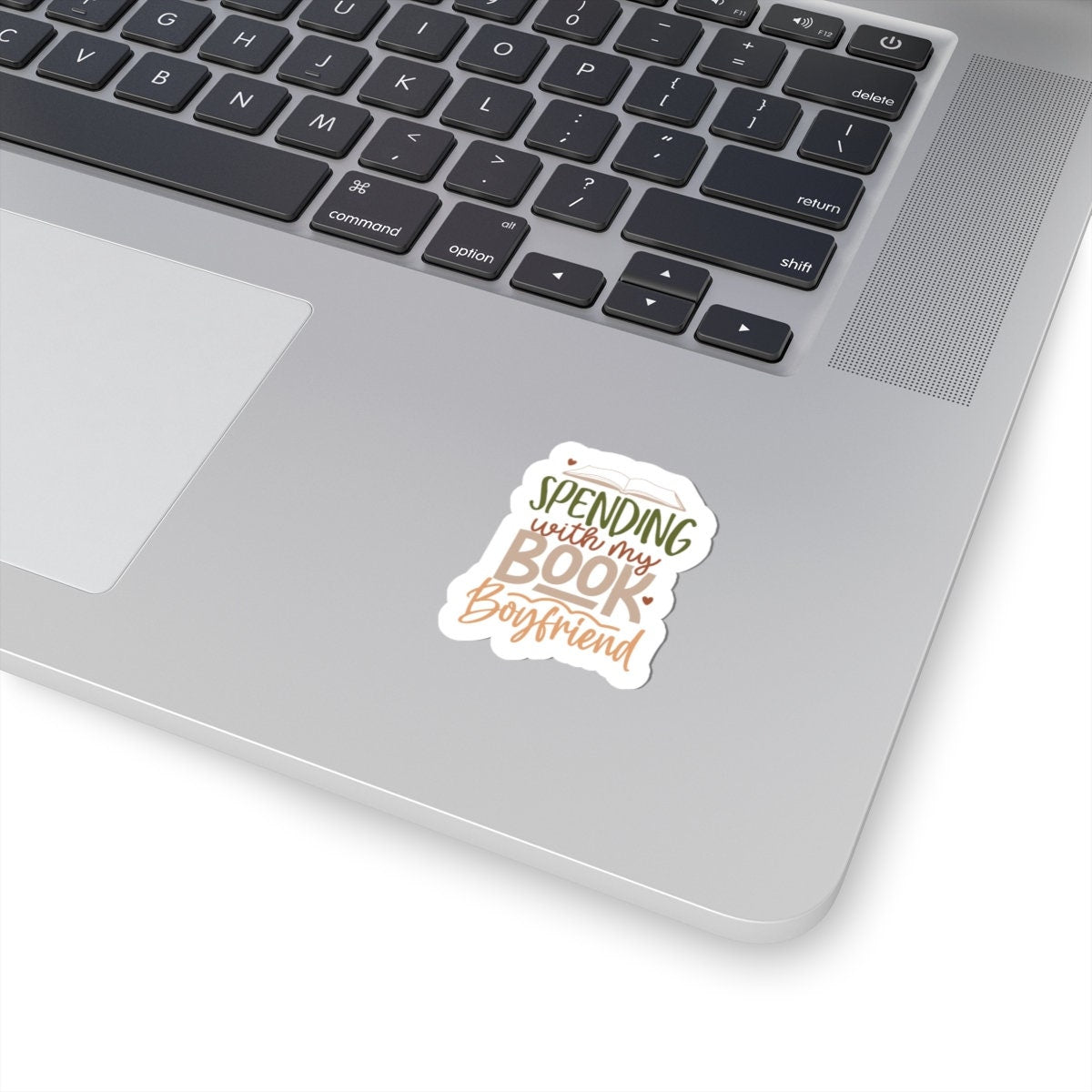 Spending with My Book Boyfriend Kiss-Cut Stickers