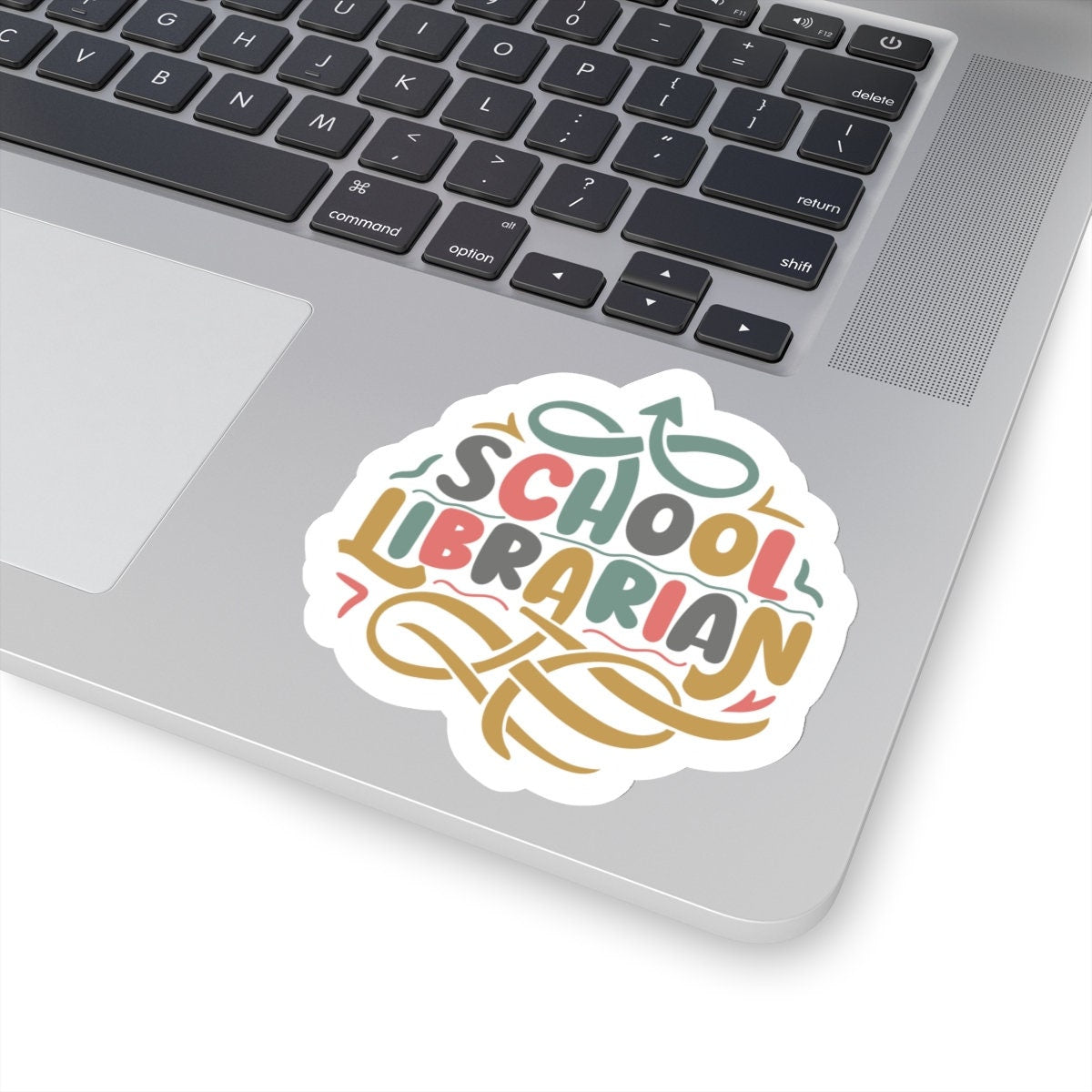 School Librarian Kiss-Cut Stickers