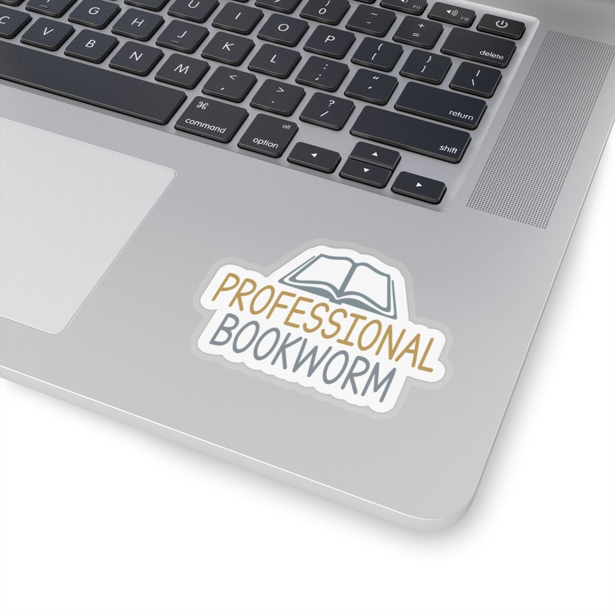 Professional Bookworm Kiss-Cut Stickers - Great Gift for Book Dragons, Book Nerds, Power Readers, Book Lovers