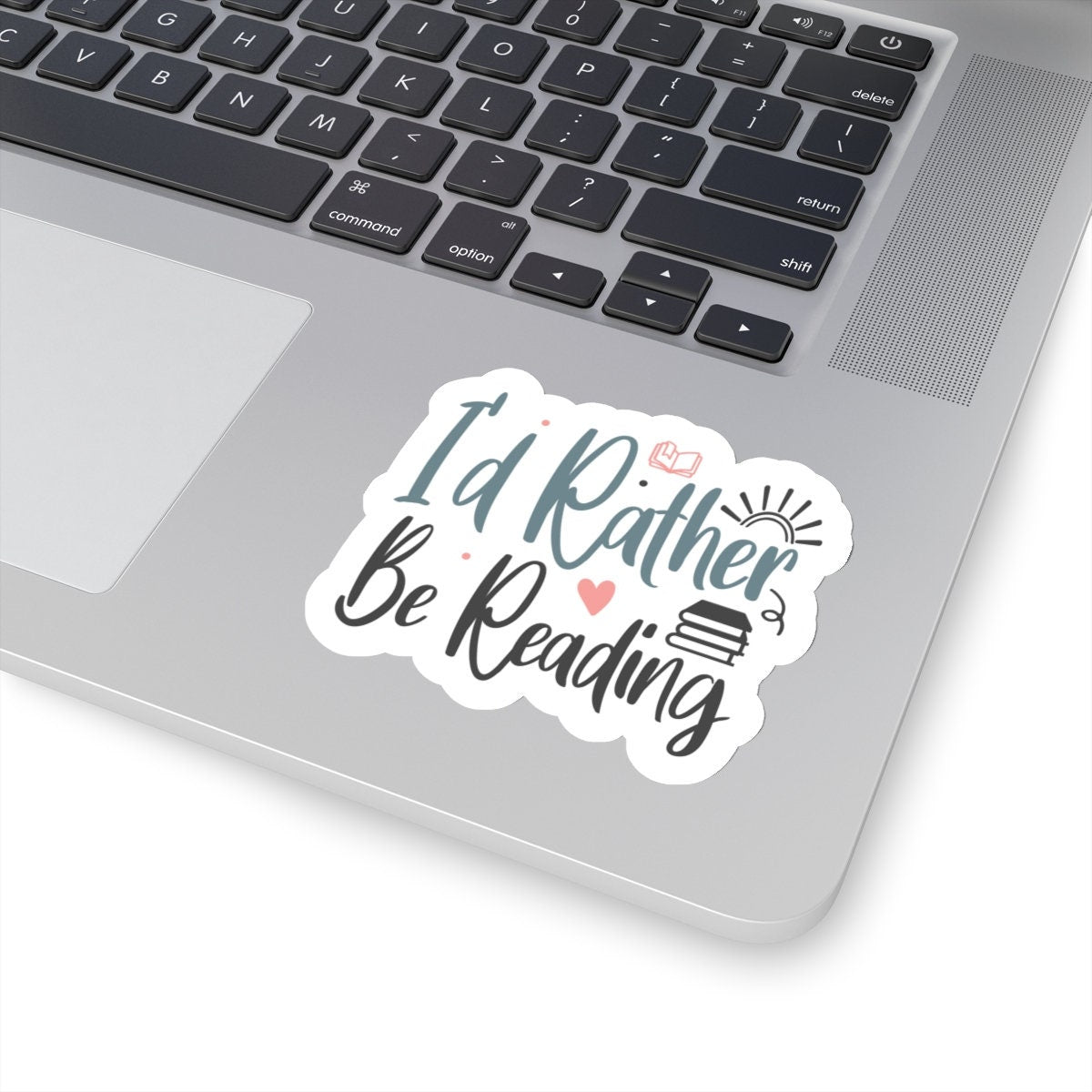 I'd Rather Be Reading Kiss-Cut Stickers