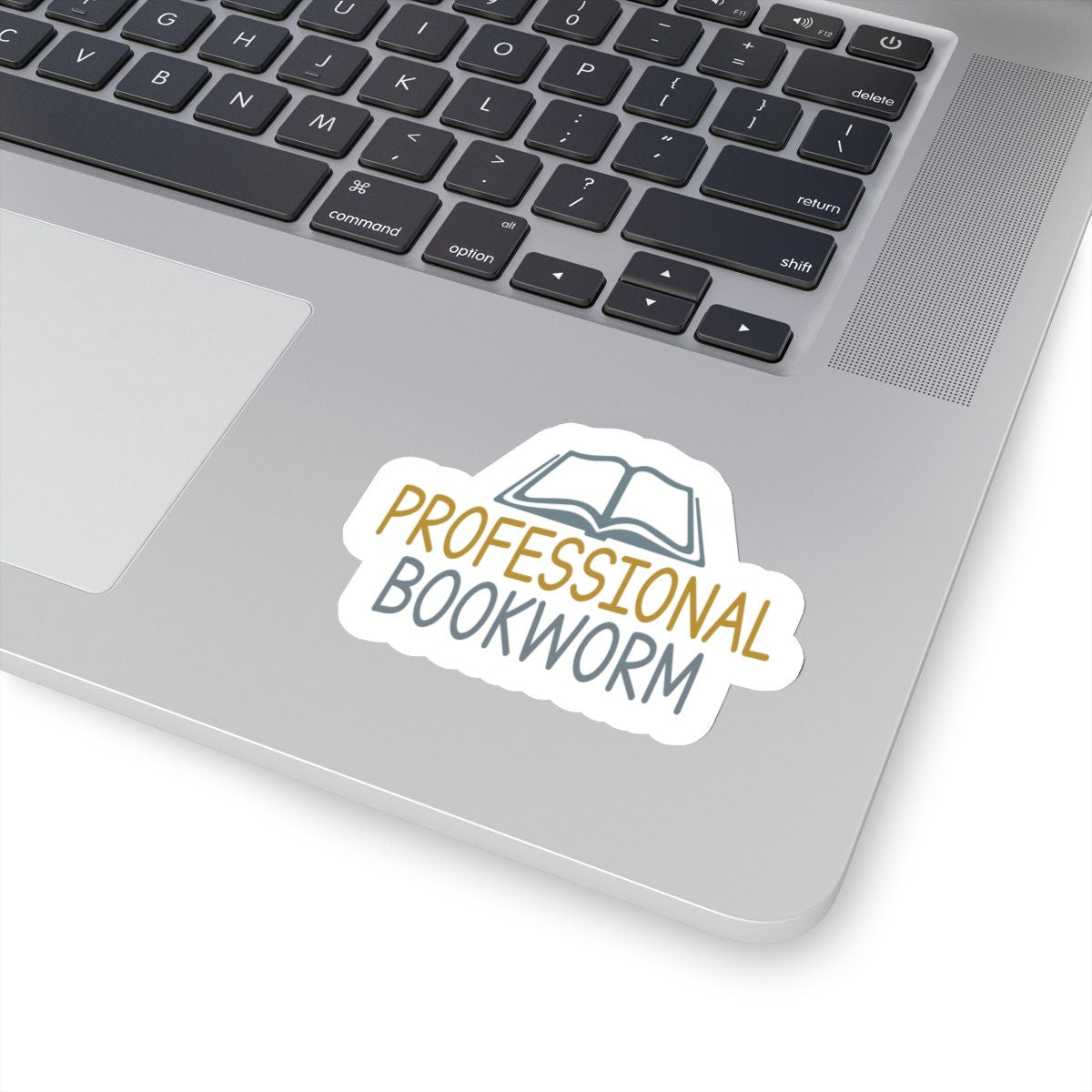 Professional Bookworm Kiss-Cut Stickers - Great Gift for Book Dragons, Book Nerds, Power Readers, Book Lovers