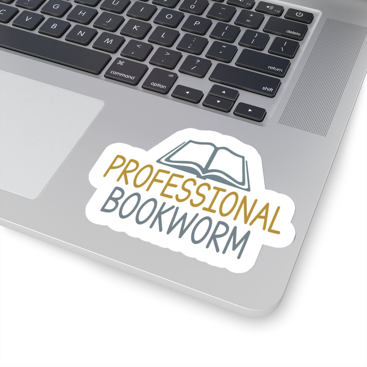 Professional Bookworm Kiss-Cut Stickers - Great Gift for Book Dragons, Book Nerds, Power Readers, Book Lovers