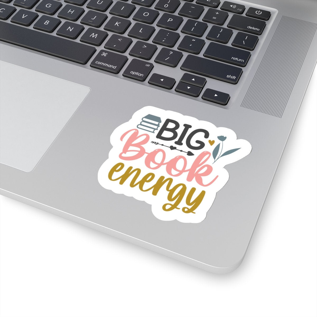 Big Book Energy Kiss-Cut Stickers