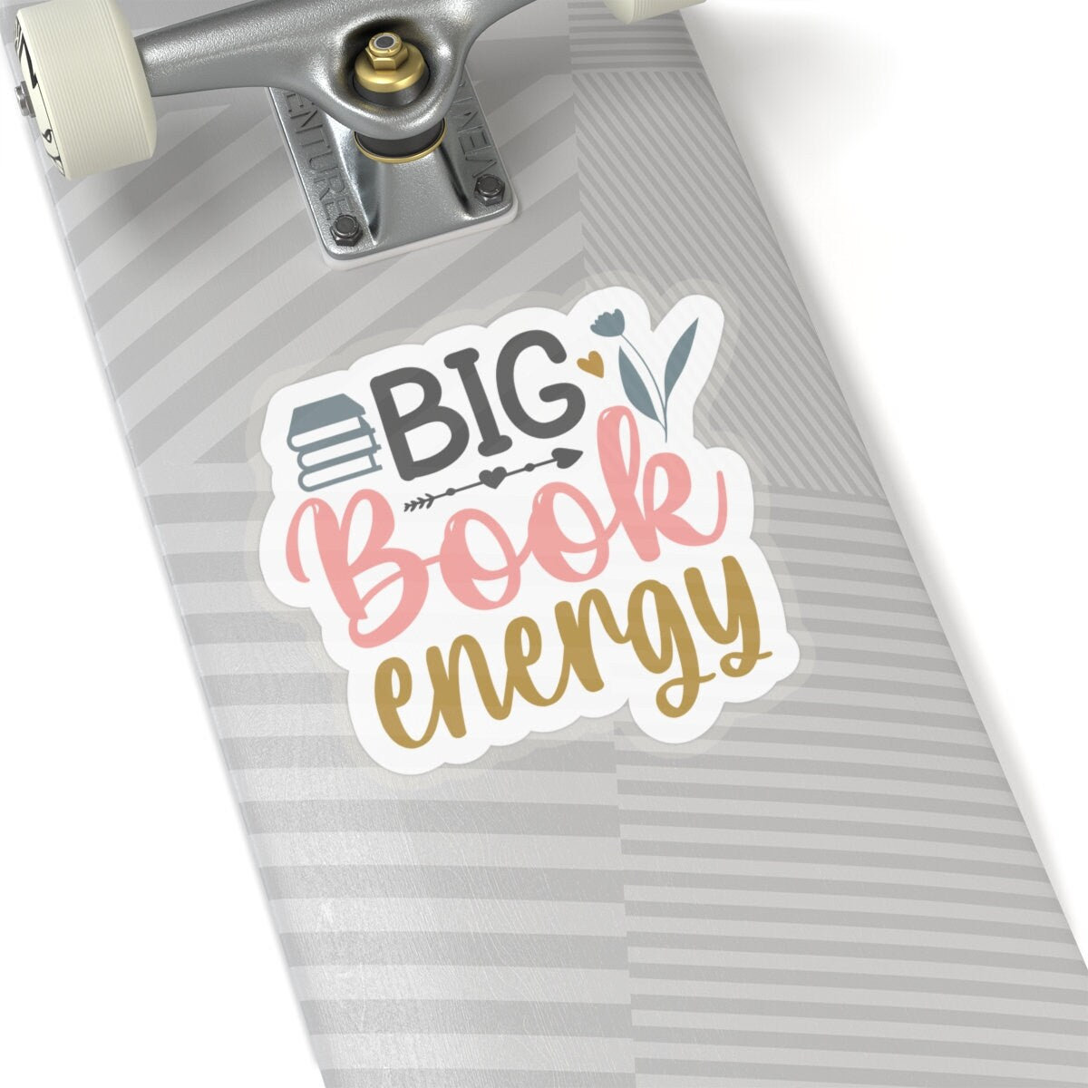 Big Book Energy Kiss-Cut Stickers