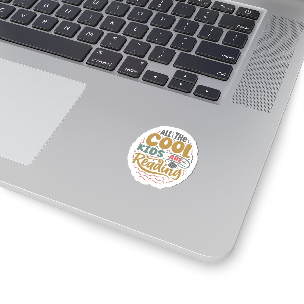 All the Cool Kids Are Reading Kiss-Cut Stickers