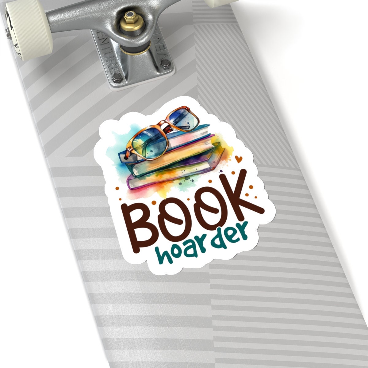 Book Hoarder Kiss-Cut Stickers
