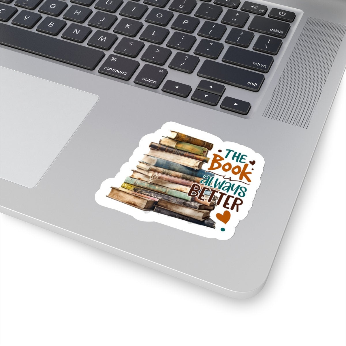 The Book Is Always Better Kiss-Cut Stickers Reader Gift for Reader Book Worm Book Nerd Book Dragon