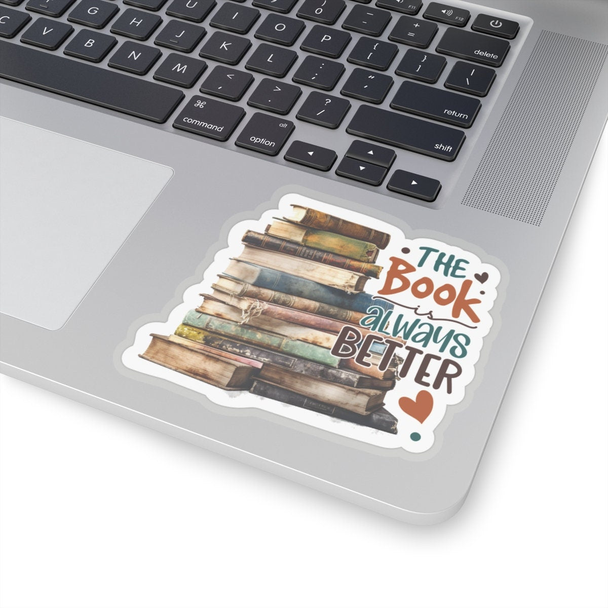 The Book Is Always Better Kiss-Cut Stickers Reader Gift for Reader Book Worm Book Nerd Book Dragon