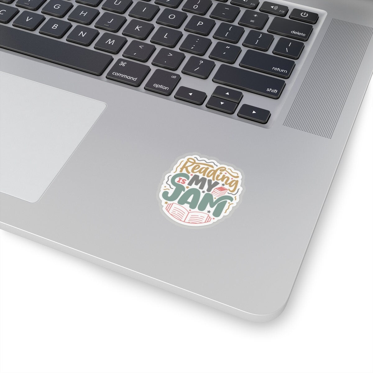 Reading Is My Jam Kiss-Cut Stickers