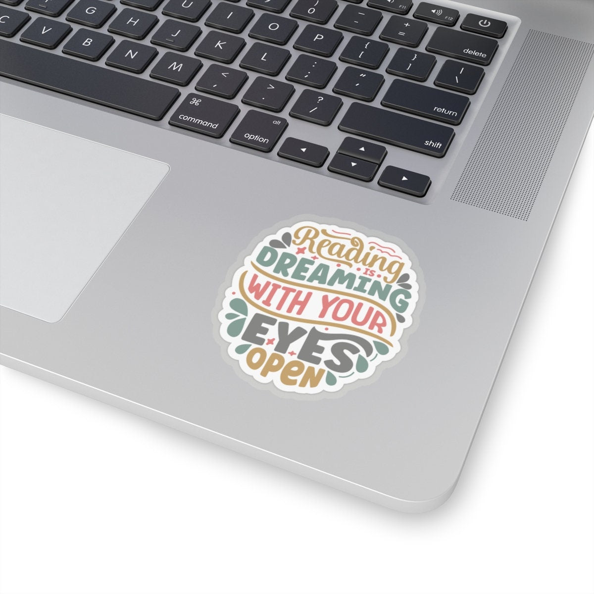 Reading is Dreaming with Your Eyes Open Kiss-Cut Stickers