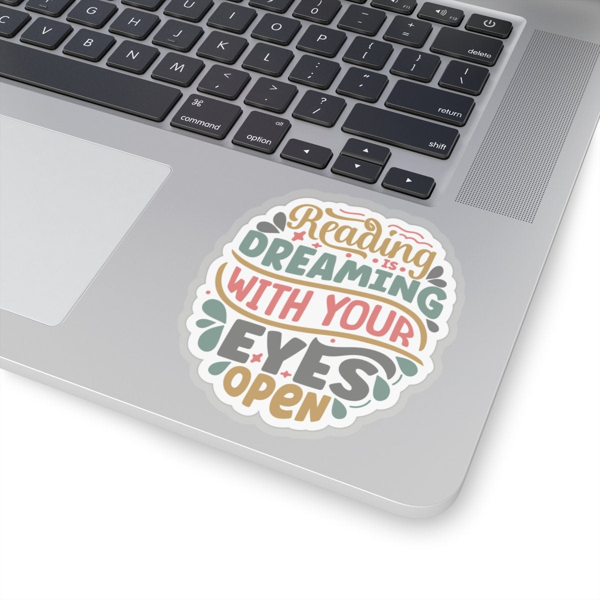 Reading is Dreaming with Your Eyes Open Kiss-Cut Stickers