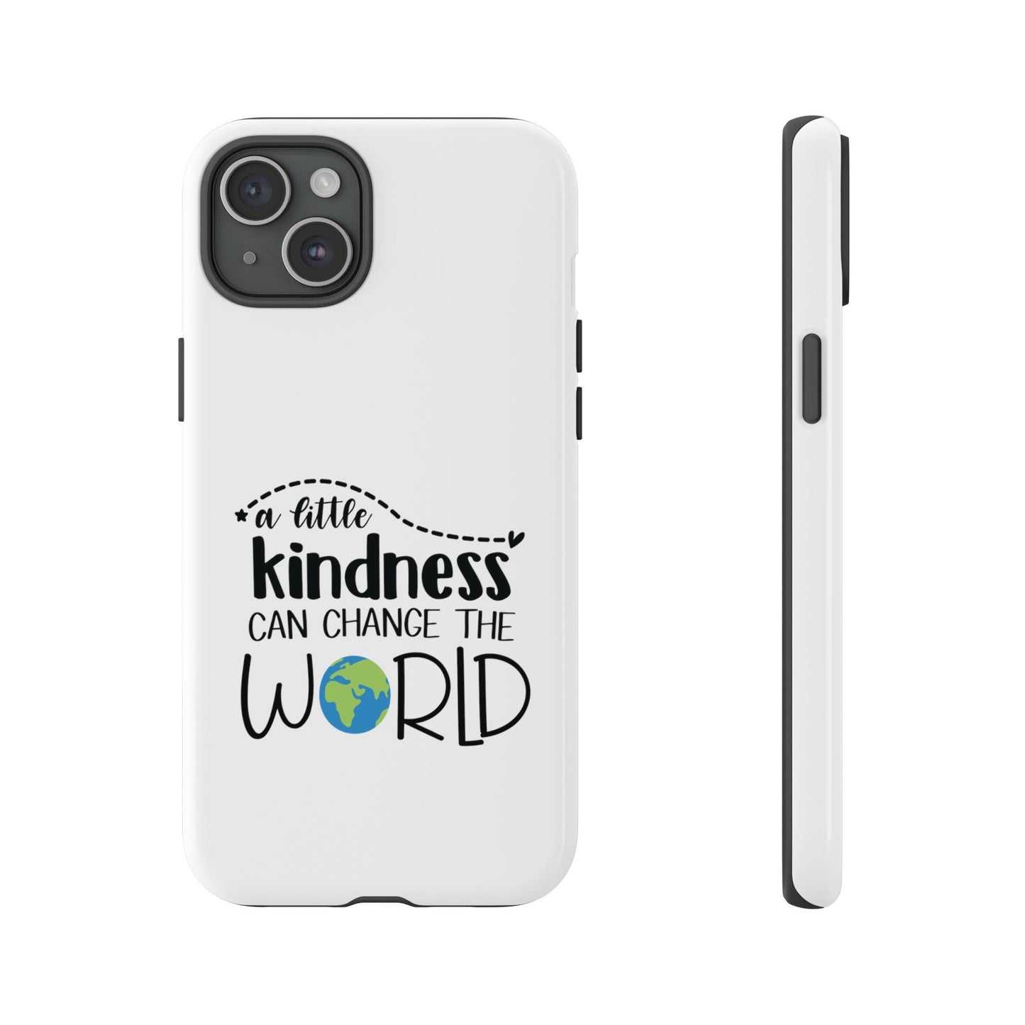 iPhone 15, iPhone 15 Pro, iPhone 15 Plus, iPhone 15 Pro Max Tough Cases Kind A Little Kindness Be Nice Hippie Boho Festival Phone Case