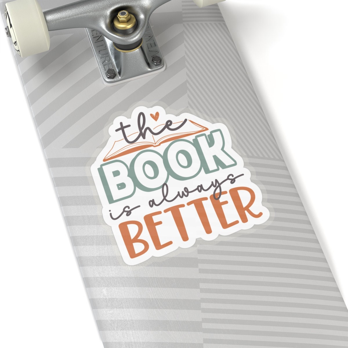 The Book Is Always Better Kiss-Cut Stickers Reader Gift for Reader Book Worm Book Nerd Book Dragon