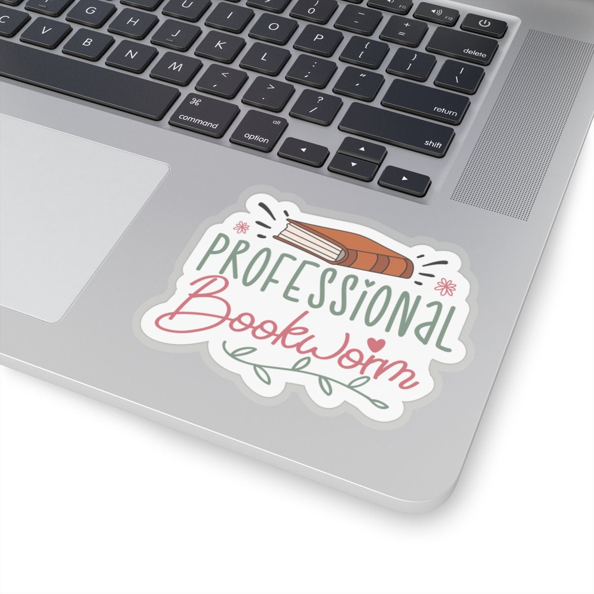 Professional Bookworm (Book Dragon) Kiss-Cut Stickers