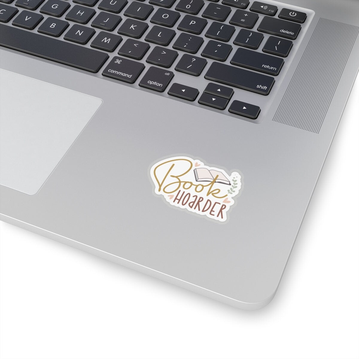 Book Hoarder Kiss-Cut Stickers - Gift for Bookaholic, Power Reader, Book Nerd, Book Worm, Book Dragon