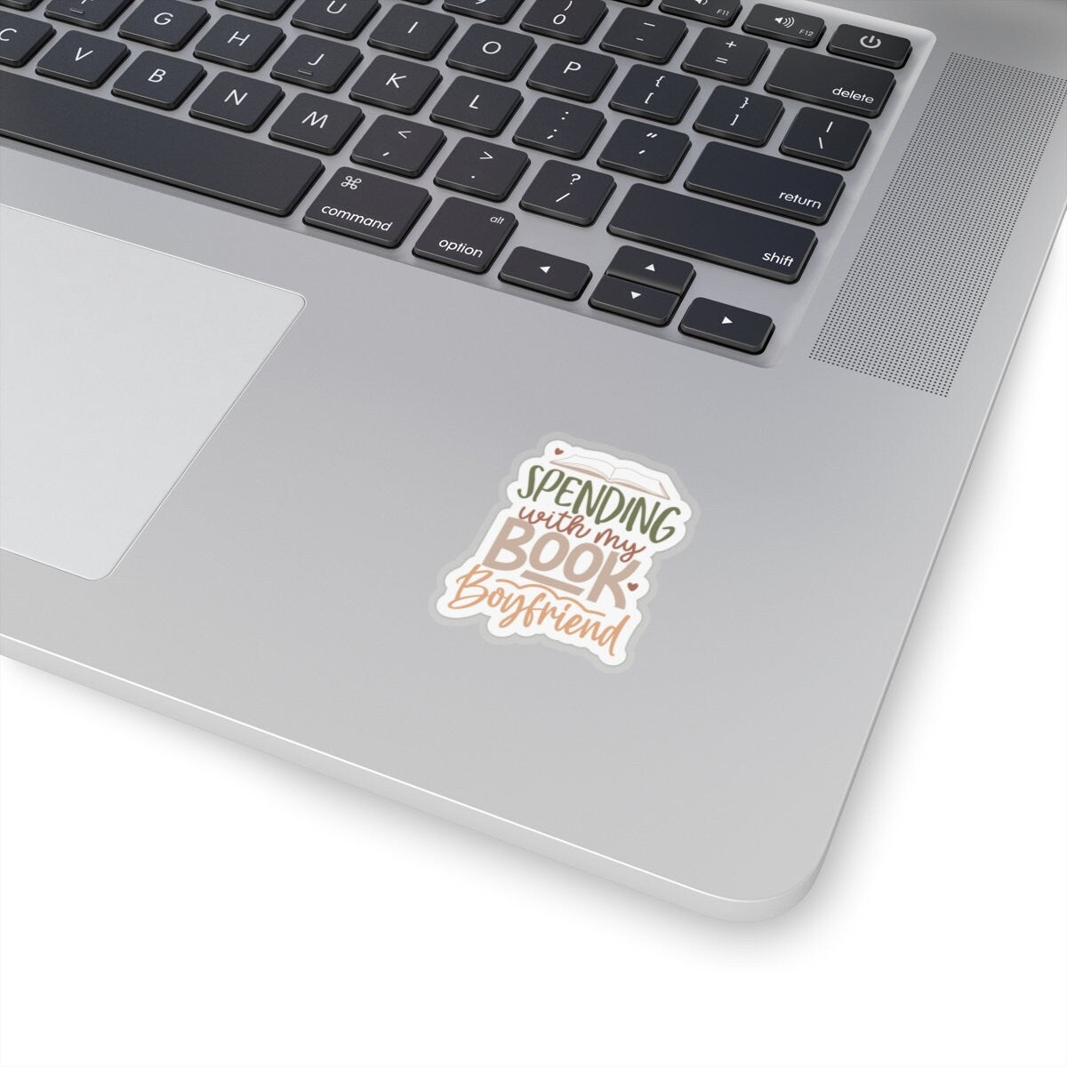 Spending with My Book Boyfriend Kiss-Cut Stickers
