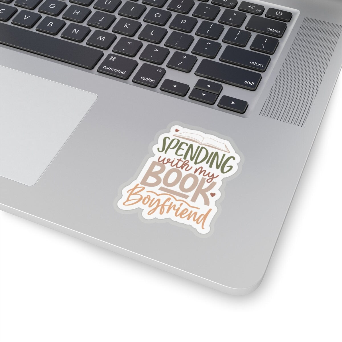 Spending with My Book Boyfriend Kiss-Cut Stickers