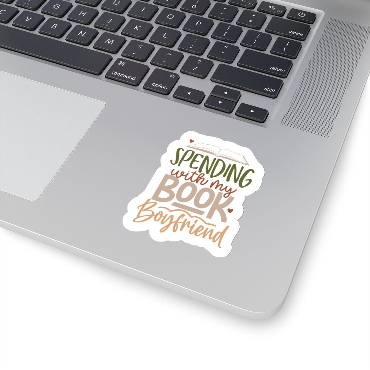 Spending with My Book Boyfriend Kiss-Cut Stickers