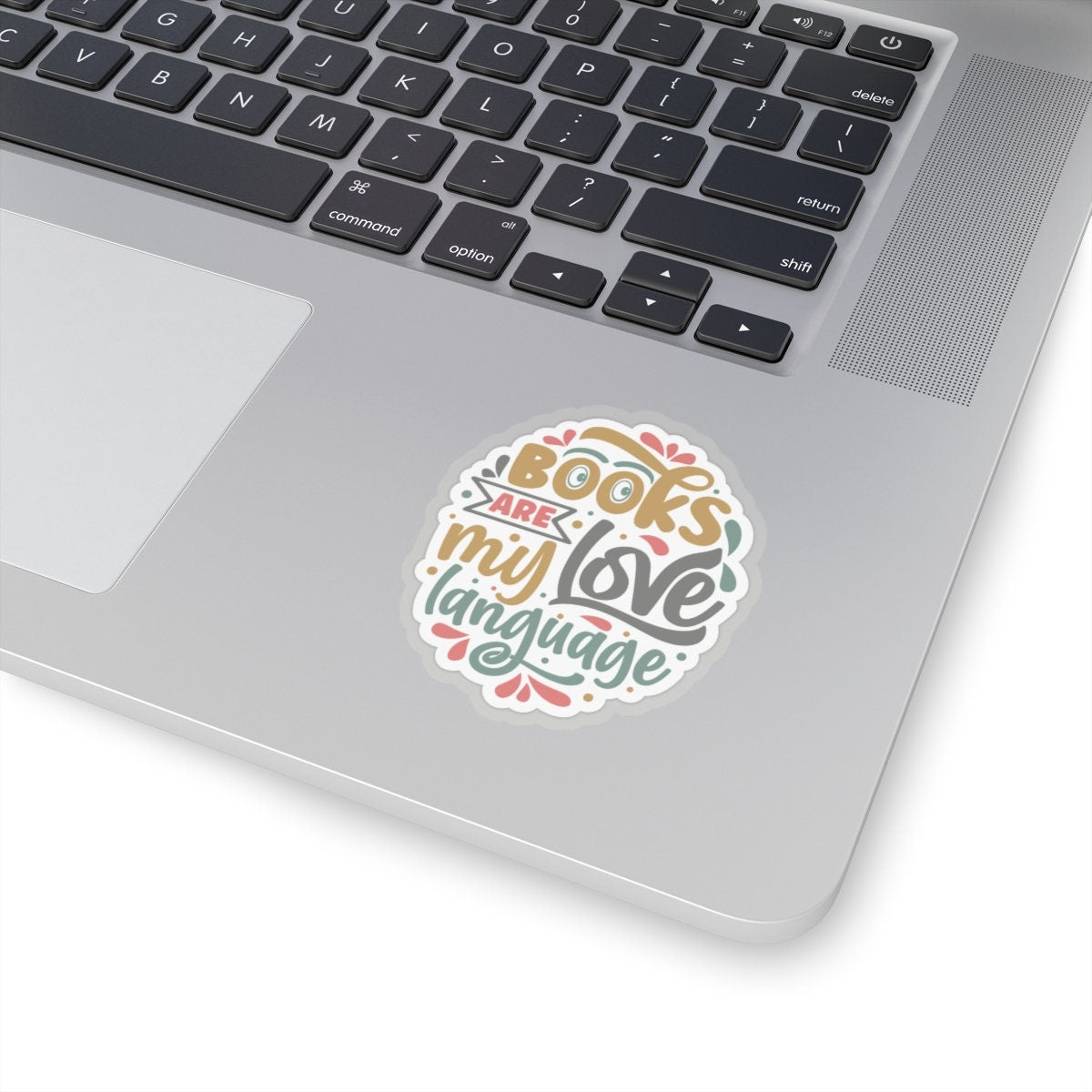 Books Are My Love Language Kiss-Cut Stickers - Great gift for Book Dragons, Power Readers, Book Lovers, Book Nerds, Book Worms