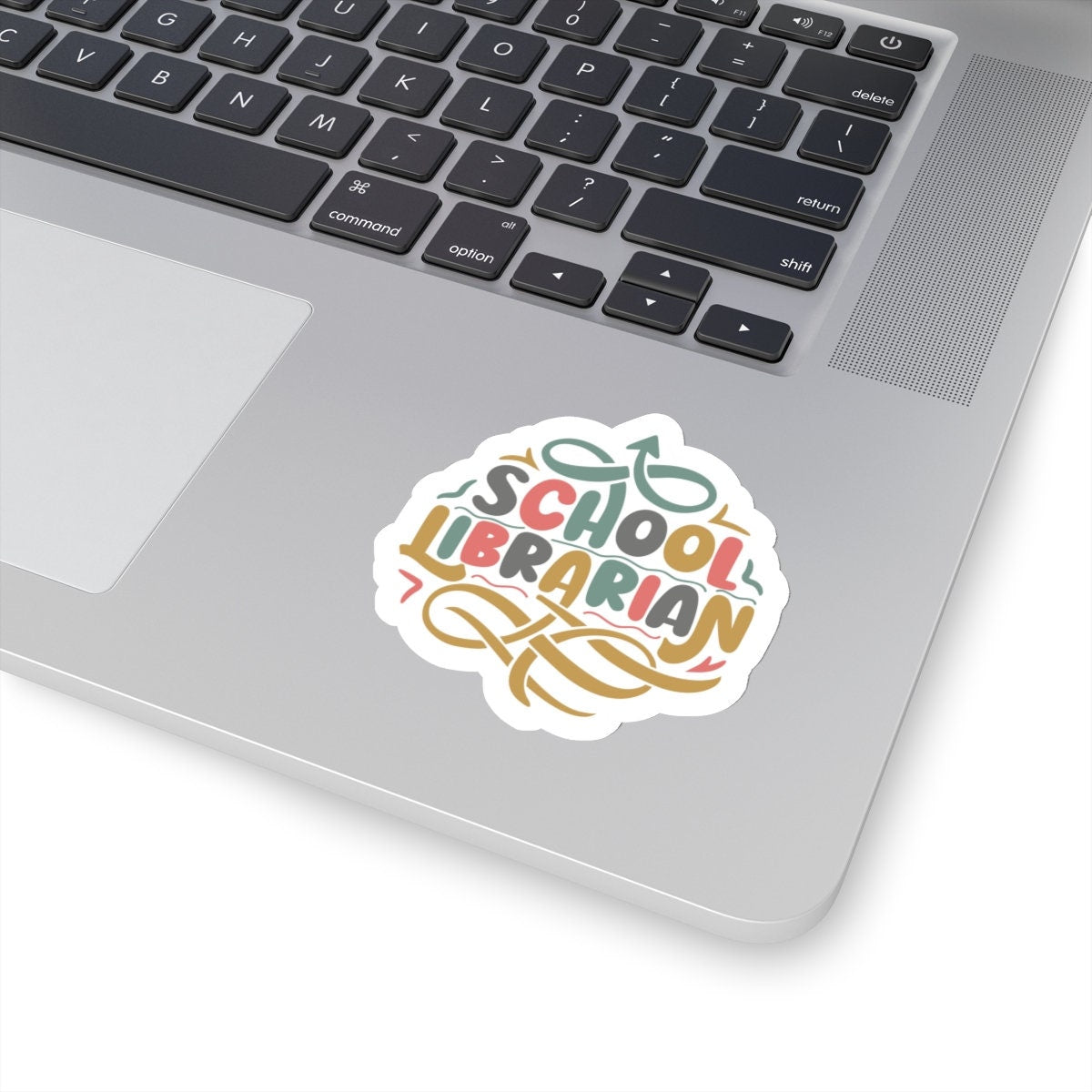 School Librarian Kiss-Cut Stickers