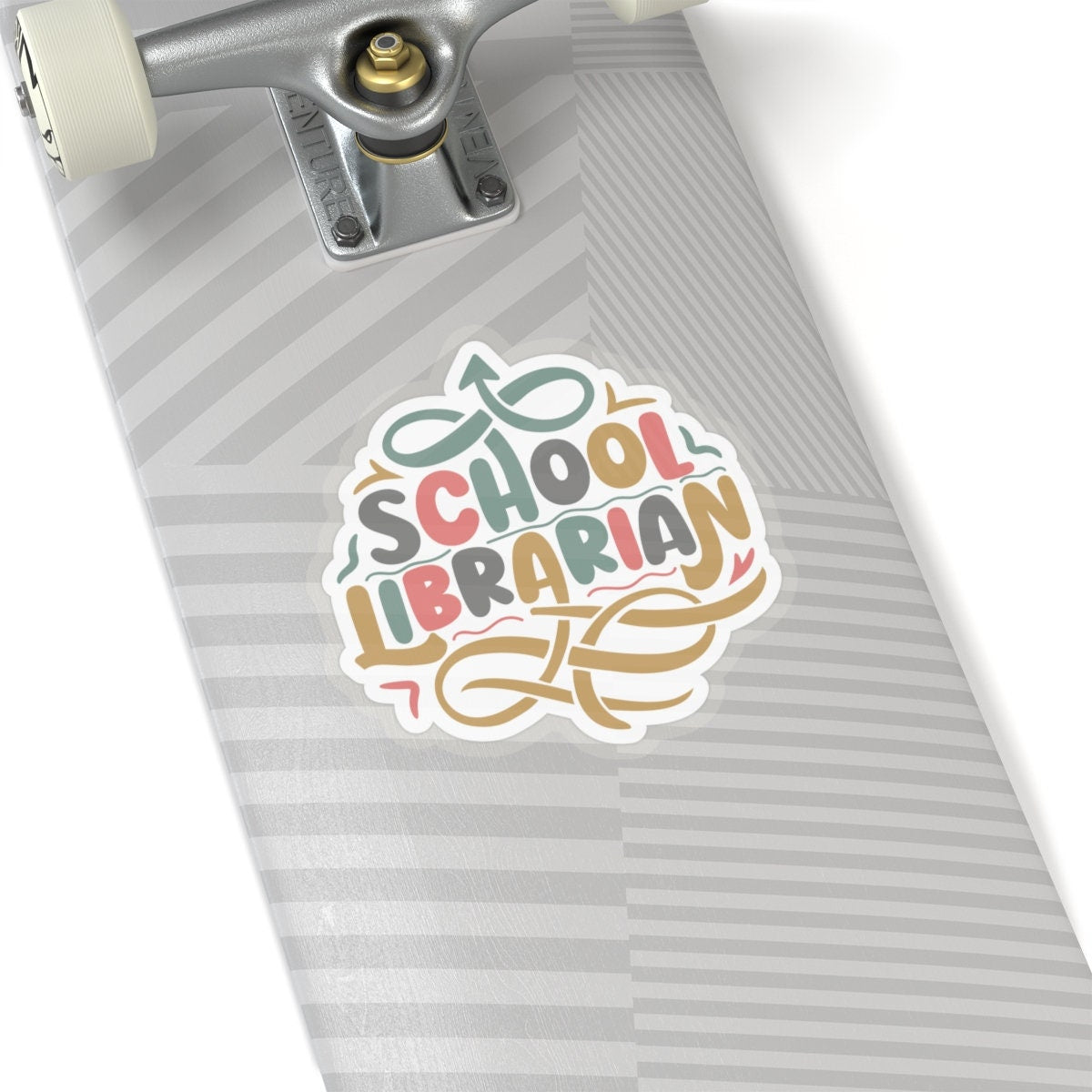 School Librarian Kiss-Cut Stickers