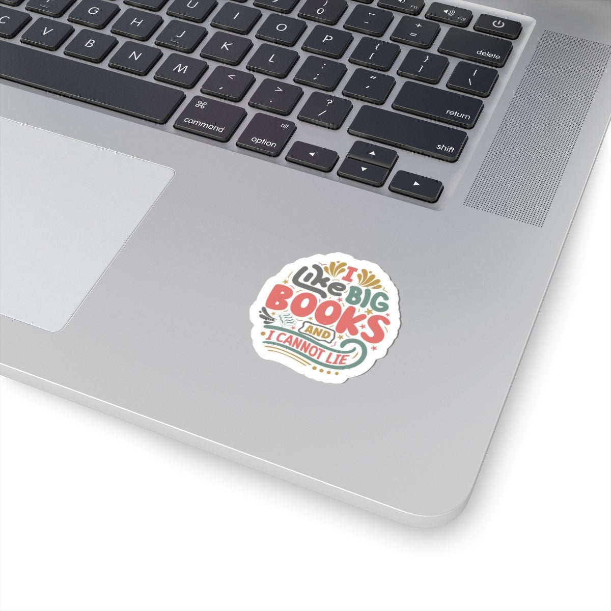 I Like Big Books and I Cannot Lie Kiss-Cut Stickers