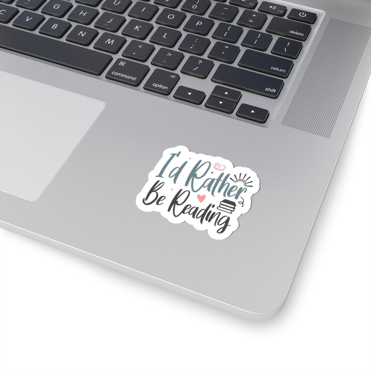 I'd Rather Be Reading Kiss-Cut Stickers