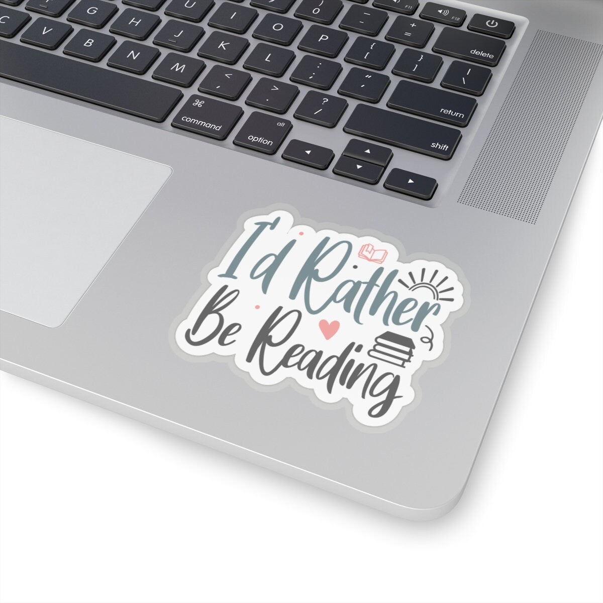 I'd Rather Be Reading Kiss-Cut Stickers
